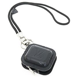 Louis Vuitton Monogram Keychain & Bag Charm Brown Black