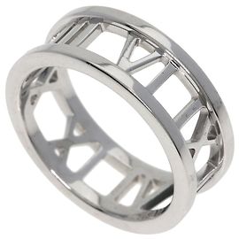 Anillo Open Atlas de Tiffany & Co. en oro blanco de 18K Otro