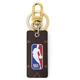 Louis Vuitton Porte Clés Monogram Letters Bag Charm/Keychain NBA MP3019 Marron Multicolore