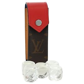 LOUIS VUITTON Monogram Dice Etui Desteve Pouch GI0013 LV Auth 178608M Monogramm