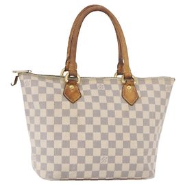 LOUIS VUITTON Sac cabas Damier Azur Saleya PM N51186 LV Auth 179397 Autre