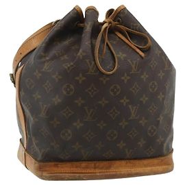 LOUIS VUITTON Bolsa de Ombro Monogram Noe M42224 LV Auth 178707 Monograma