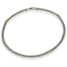 Collana Metro in oro giallo e argento sterling David Yurman Altro