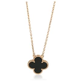 Colgante Vintage Alhambra en oro amarillo y ónix Van Cleef & Arpels Otro