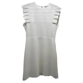 Sandro Robe Courte Blanche Blanc