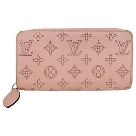 Louis Vuitton Mahina Long Wallet Pink Beige