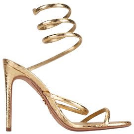 Sandali Rene Caovilla Cleo 105 Ayers in pelle Oro Donna EU 37 D'oro