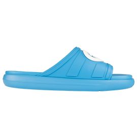Gucci Rubber Slide Sandals Interlocking G Super Blue Men EU 44 / US 10.5 Blue