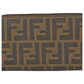 Fendi Brown Long Wallet Brown
