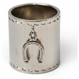 Hermès Hermes Silberner Schalring Silber