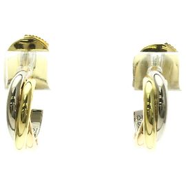 Trinity De Cartier Halbkreis-Ohrringe Golden