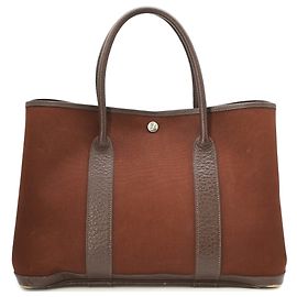 Hermès Bolsa Tote HERMES Garden PM 36 Marrom