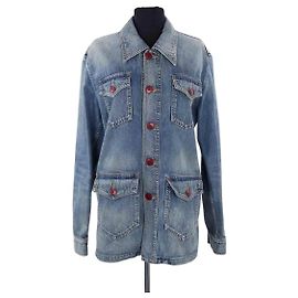 Giacca in cotone blu Céline Uomo M Blu