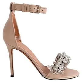 Givenchy Saltos de couro bege Bege