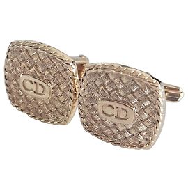 Gemelli Christian Dior CD Monogram D'oro