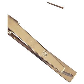 Fermacravatta Givenchy Bicolore Argento D'oro