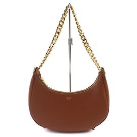 Céline Bolsa de ombro em couro Celine AVA CHAIN Outro Bronze