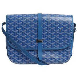 Goyard Sac messager Blue Belvedere PM Bleu