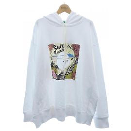 Stella Mc Cartney Stella McCartney Record Hoodie Hoodie Kapuzenpullover Weiß