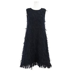 Robe en mohair Chanel 09A P36107 Bleu Bleu Marine
