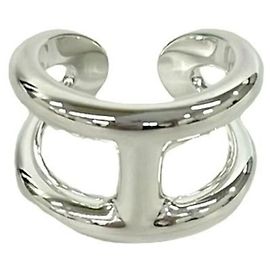 Hermès HERMES Osmo's GM Ring Silvery
