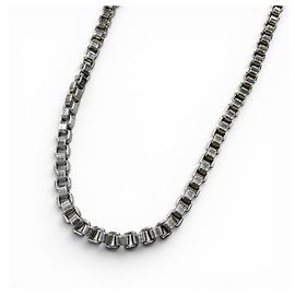 Tiffany & Co Collana Tiffany Venetian Long Chain SV925 Argento