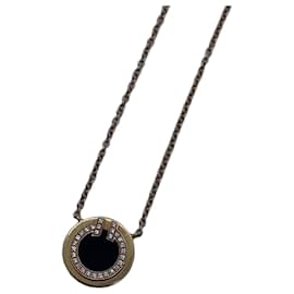 Collana con Pendente Tiffany & Co. T Series Agata Nera e Diamanti D'oro