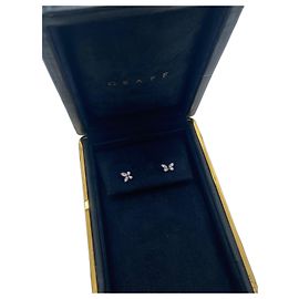 Orecchini Graff Gravi in diamanti e oro bianco Argento