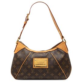 Louis Vuitton Marrom Monogram Thames PM Marrom