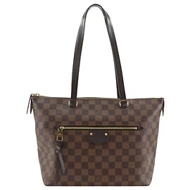 Louis Vuitton Marrom Damier Ebene Iena PM Marrom
