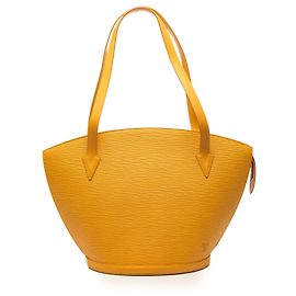 Louis Vuitton Yellow Epi Saint Jacques PM Long Strap Yellow