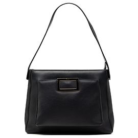 Salvatore Ferragamo Bolsa de ombro em couro azul Ferragamo Azul Azul marinho