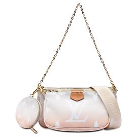 Louis Vuitton Beige Monogram Giant By The Pool Multi Pochette Accessoires Beige