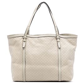 Tote Nice Microguccissima branco Gucci Branco