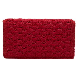 Clutch de ganchillo roja Dolce & Gabbana Roja
