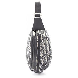Christian Dior Dior SCARAB Gürteltasche Schwarz Beige Marineblau