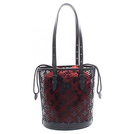 Sac Bucket PM Louis Vuitton Monogram Lace Noir