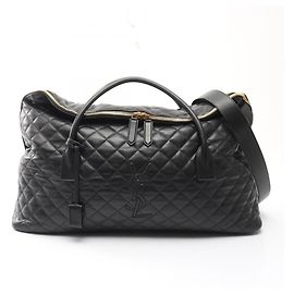 Saint Laurent Paris ES Giant Boston Bag Noir