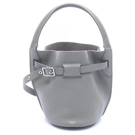 Céline Borsa a secchiello Celine Big Bag Bucket Nano Marrone