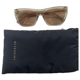 Givenchy Sonnenbrille Transparent Braun Braun