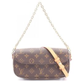 Louis Vuitton Wallet on Chain Ivy 2-Way Handbag Brown