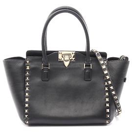 Sac cabas Valentino Garavani Rockstud Noir