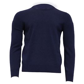 Pull Brunello Cucinelli en cachemire bleu marine Bleu Bleu Marine