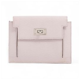 Hermès Carteira compacta Hermes Kelly Pocket Rosa