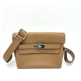 Hermès Bolsa Kelly Messenger PM Hermes Marrom
