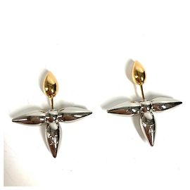 Louis Vuitton Ohrringe Louisette Silber Golden