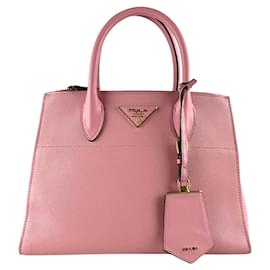 Bolsa de couro Prada Paradigm Rosa