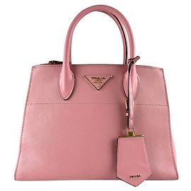Sac à main en cuir Prada Paradigm Rose