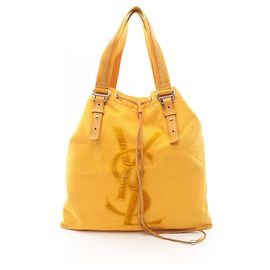 Sac cabas Yves Saint Laurent Rive Gauche Kahala Jaune