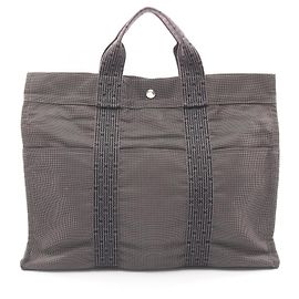 Hermès Borsa Tote Hermes Herline MM Marrone